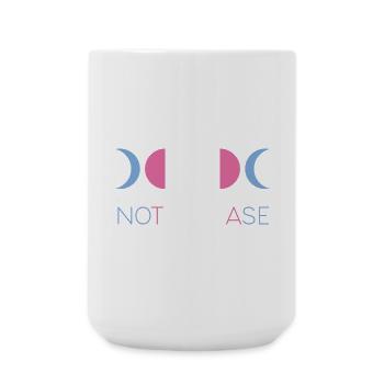 LGBTQ Pride Month - Keine Phase - Transgender - Große Tasse 440 ml - Weiß - Vorne