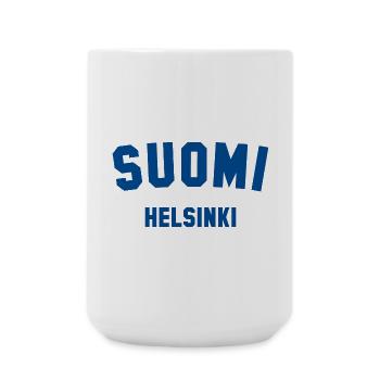 HELSINKI Suomi Finland - Large Mug 440 ml - white - Front