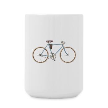 Vélo de course Panther, modèle Ellegaard, 1904 - Grande tasse 440 ml - blanc - Devant