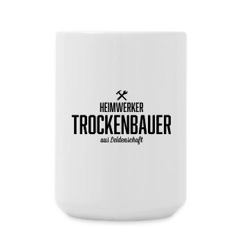 Heimwerker Trockenbauer - Große Tasse 440 ml - Weiß - Vorne