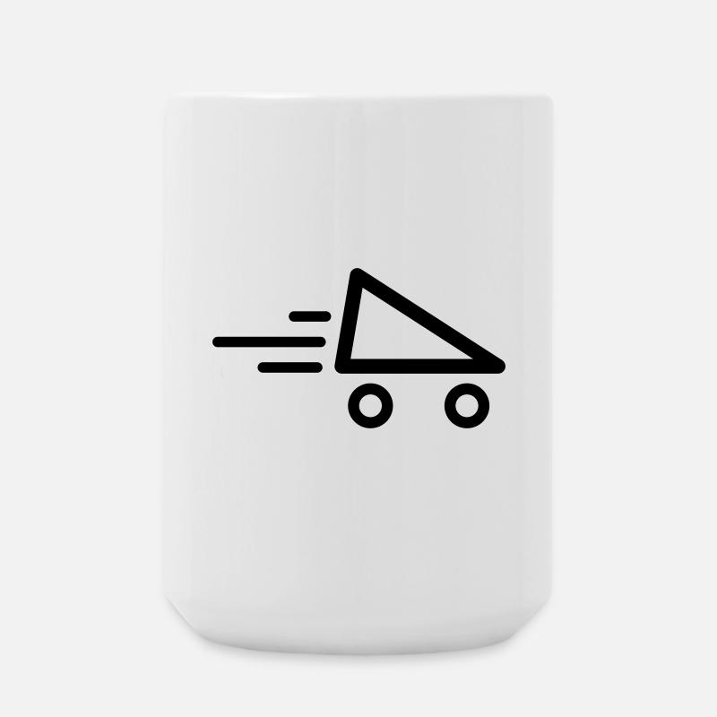 Speed Skate Rollerskate - Large Mug 440 ml - white