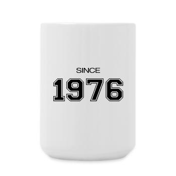 Cadeau d'anniversaire 1976 - Grande tasse 440 ml - blanc - Devant