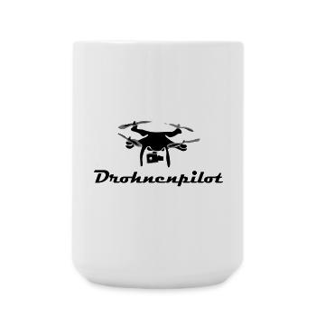 Drohnen Pilot - Große Tasse 440 ml - Weiß - Vorne