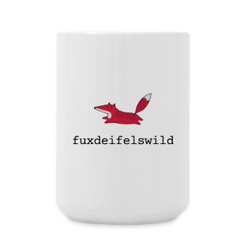Fox fox deifels wild - Large Mug 440 ml - white - Front