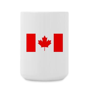 Kanada - Große Tasse 440 ml - Weiß - Vorne