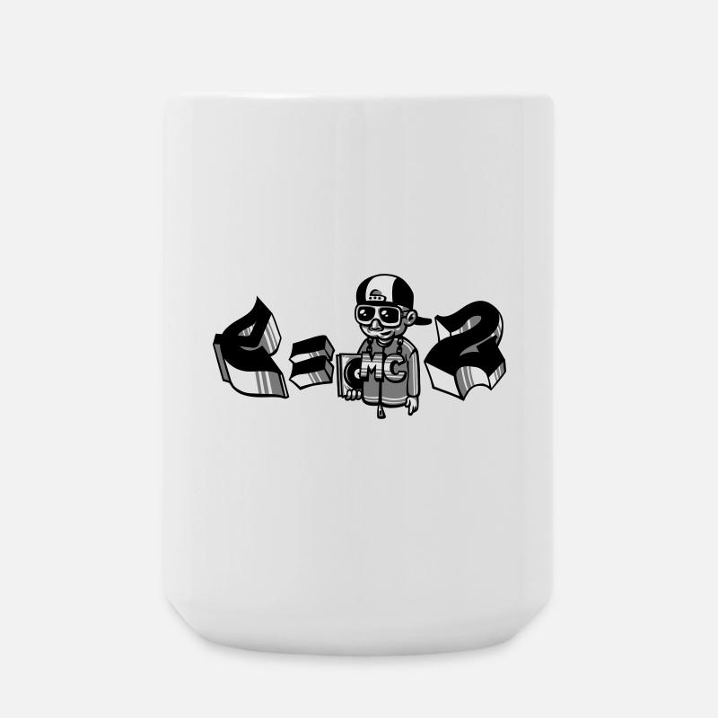 E=MC2 flex - Large Mug 440 ml - white