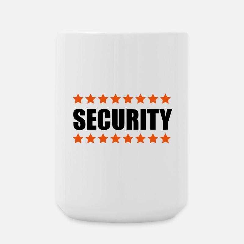 Security - Large Mug 440 ml - white