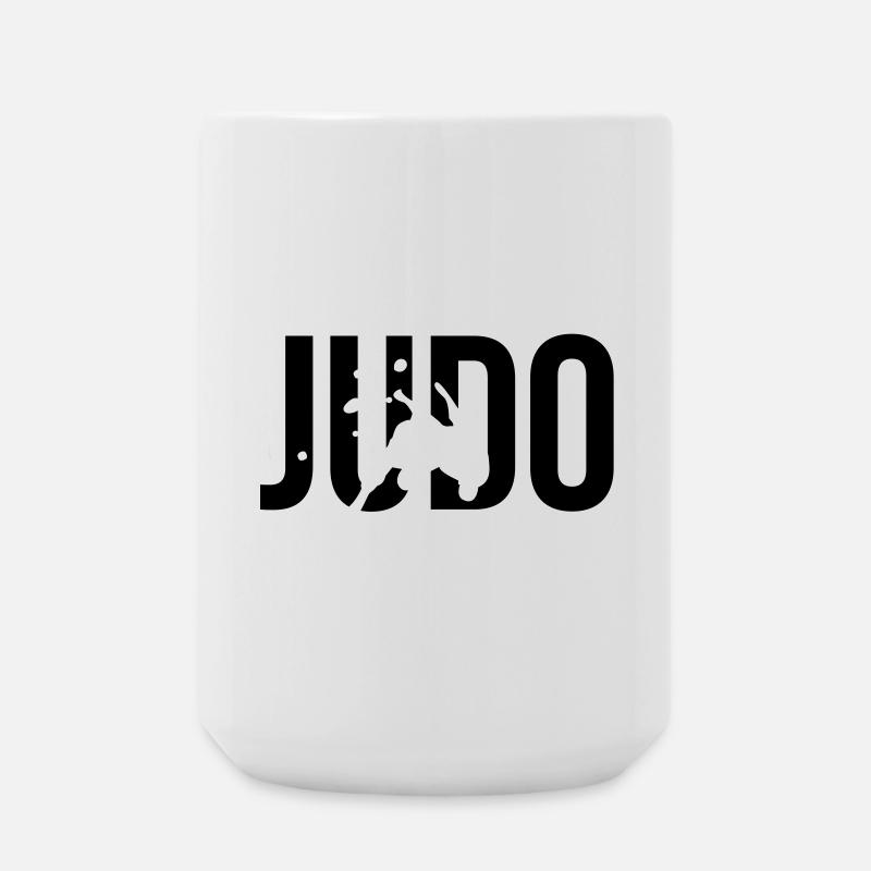 judo - Grande tasse 440 ml - blanc