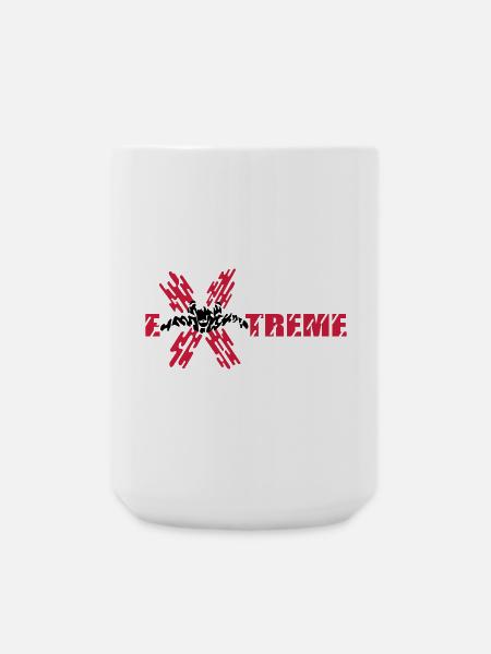 skydiver extreme - Große Tasse 440 ml - Weiß