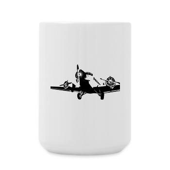 Junkers Ju-52 - Große Tasse 440 ml - Weiß - Vorne