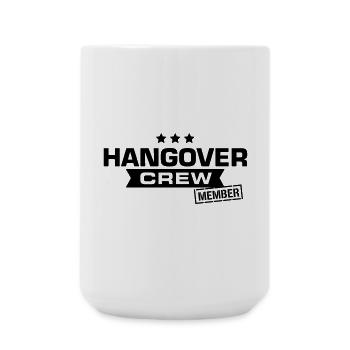 hangover crew junggesellenabschied - Große Tasse 440 ml - Weiß - Vorne