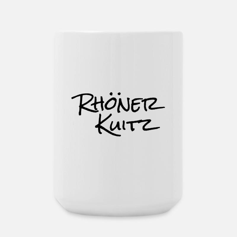 Rhöner Kuitz - Große Tasse 440 ml - Weiß