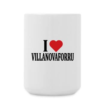 T-shirt J’adore Villanovaforru t-shirt Sardaigne - Grande tasse 440 ml - blanc - Devant