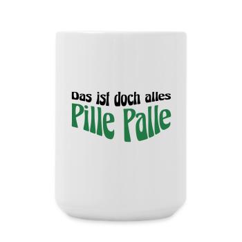 Pille Palle - Große Tasse 440 ml - Weiß - Vorne