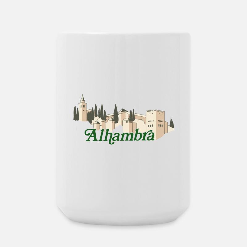 Alhambra - Grande tasse 440 ml - blanc