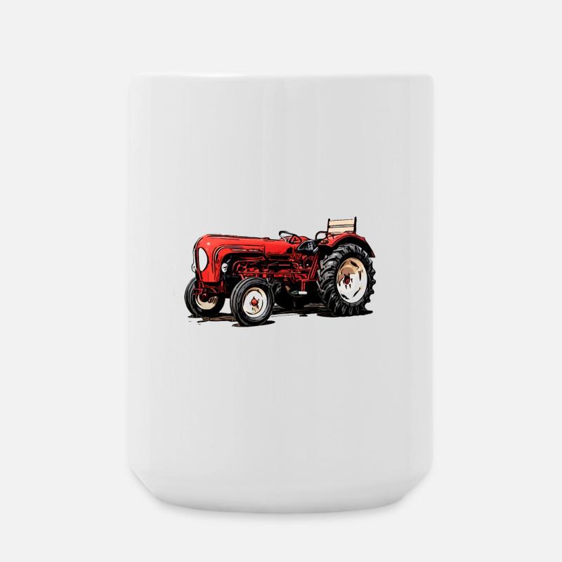 Traktor Standard Star 219 - Große Tasse 440 ml - Weiß