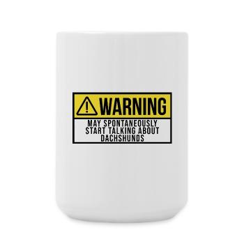 Dachshund - Large Mug 440 ml - white - Front