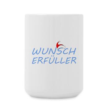 WUNSCHERFÜLLER - Große Tasse 440 ml - Weiß - Vorne