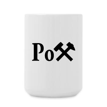 Der Pott - Große Tasse 440 ml - Weiß - Vorne