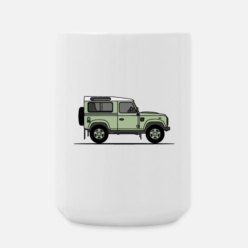 Defender 90 - Large Mug 440 ml - white