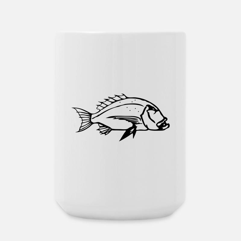 Dentex - Grande tasse 440 ml - blanc