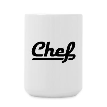 Chef - Grande tasse 440 ml - blanc - Devant