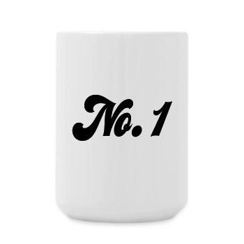6061912 122176327 Nr 1 - Große Tasse 440 ml - Weiß - Vorne