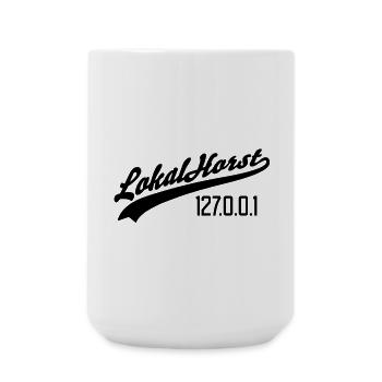 Lokal Horst - Große Tasse 440 ml - Weiß - Vorne