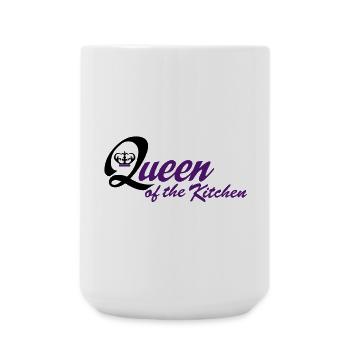 cooking - Large Mug 440 ml - white - Front