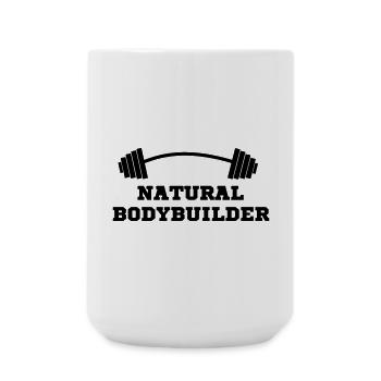 Fitnessstudio - Große Tasse 440 ml - Weiß - Vorne