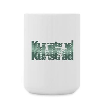 Kunstrad, Kunstradfahren, Hallenradsport - Große Tasse 440 ml - Weiß - Vorne