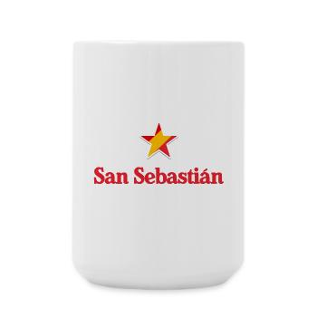Stars of Spain - San Sebastian - Large Mug 440 ml - white - Front
