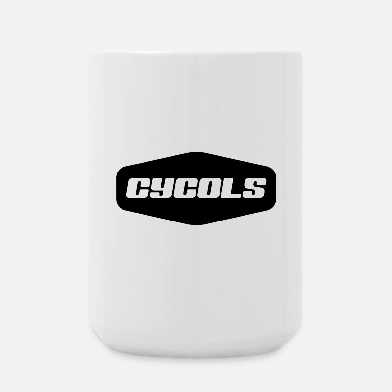 C Y C O L S - Large Mug 440 ml - white