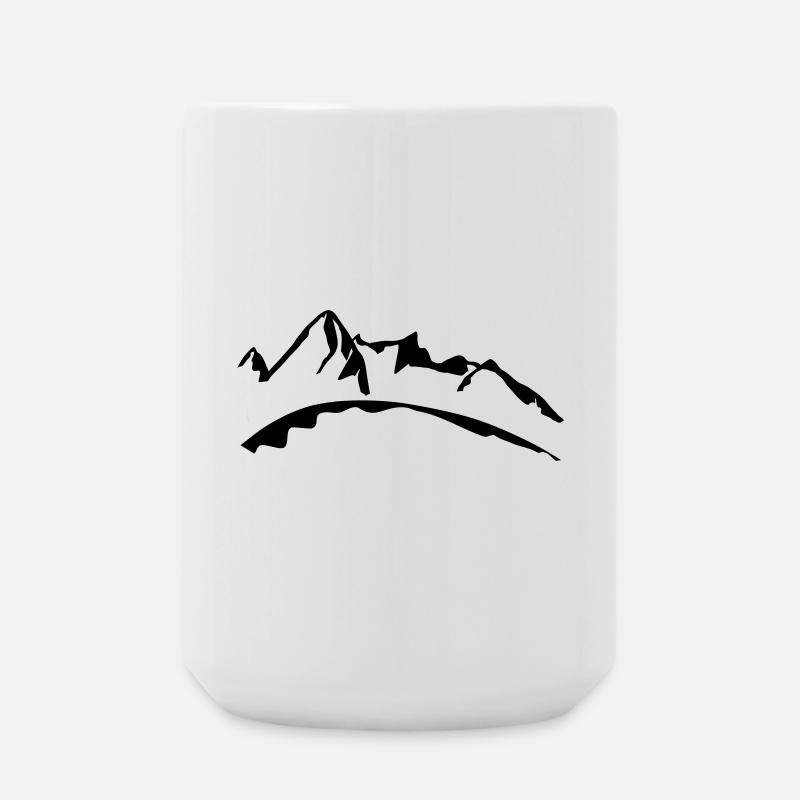 Alpes - Grande tasse 440 ml - blanc