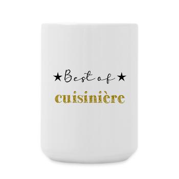 BONNE FÊTE MAMAN. MAMAN. FÊTE DES MÈRES - Grande tasse 440 ml - blanc - Devant