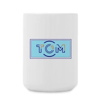 Tom - Grande tasse 440 ml - blanc - Devant