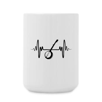 Banjo - Large Mug 440 ml - white - Front