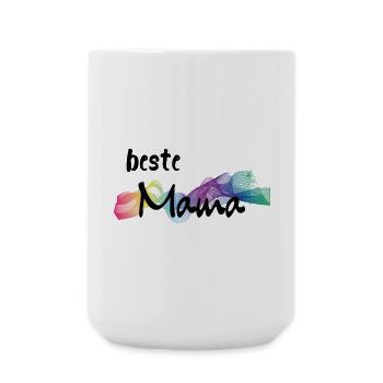 Beste Mama - best mummy - Large Mug 440 ml - white - Front