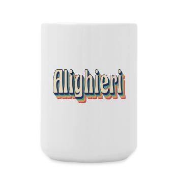 Alighieri Retro Vintage T-Shirt Gift T-Shirt - Large Mug 440 ml - white - Front