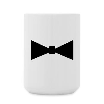 HAPPY FATHER'S DAY. TIE - Large Mug 440 ml - white - Front