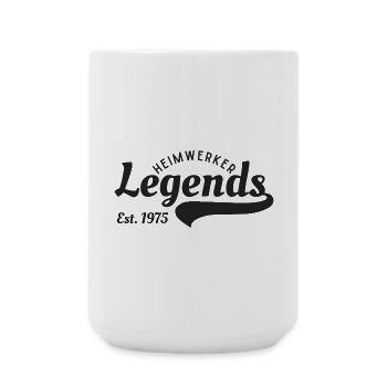 DIY legend since 1975 - Large Mug 440 ml - white - Front