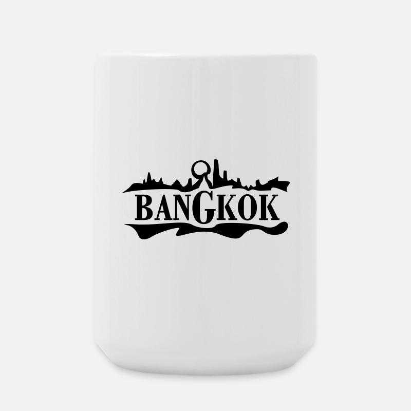 Bangkok - Große Tasse 440 ml - Weiß