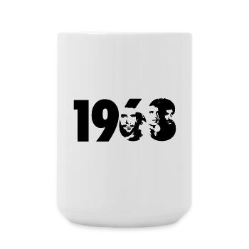 1968 - Deniz Gezmis Yusuf Aslan Hüseyin Inan - Große Tasse 440 ml - Weiß - Vorne