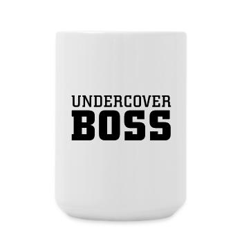 Undercover Boss - Large Mug 440 ml - white - Front