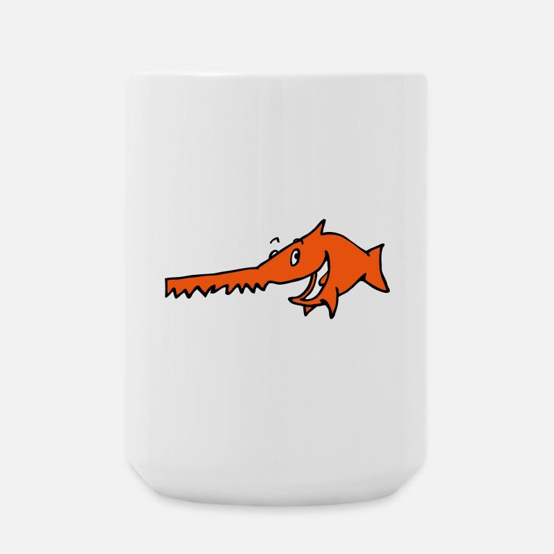 Sägefish - Large Mug 440 ml - white