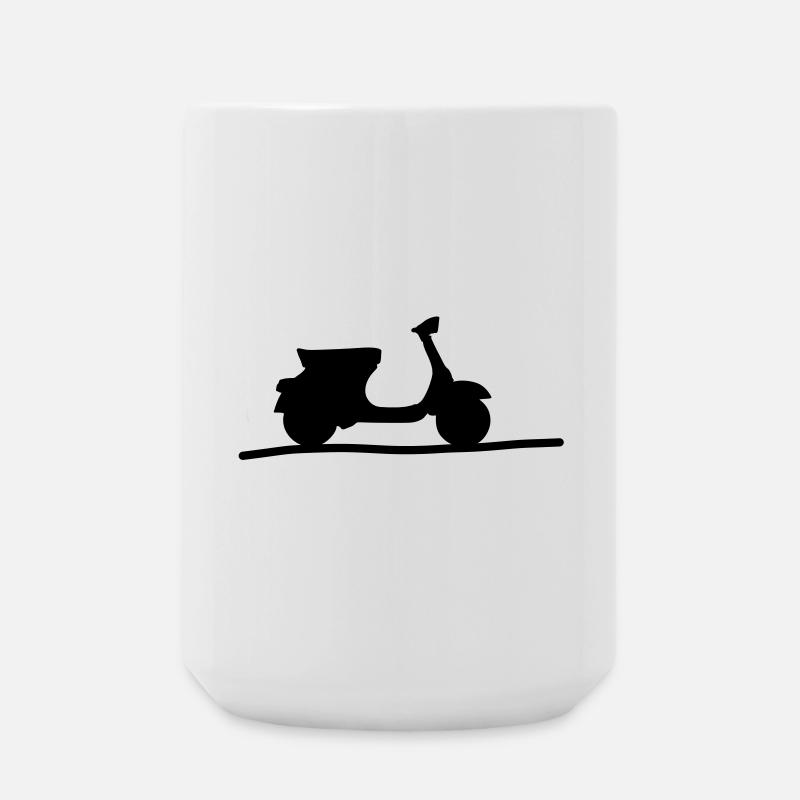 Roller - Große Tasse 440 ml - Weiß