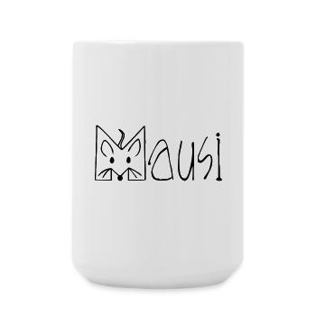 MAUSI MAUS - Große Tasse 440 ml - Weiß - Vorne