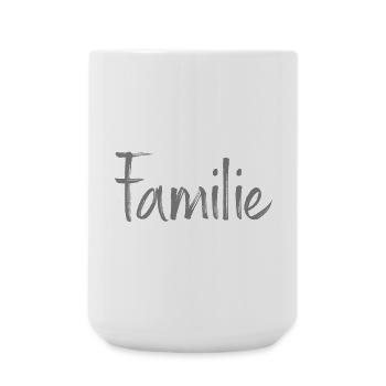 Family - Large Mug 440 ml - white - Front