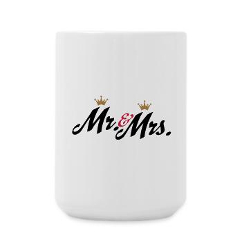 wedding - Large Mug 440 ml - white - Front