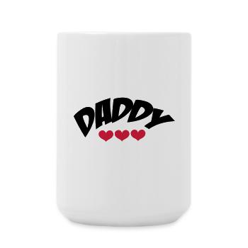 Daddy - Large Mug 440 ml - white - Front